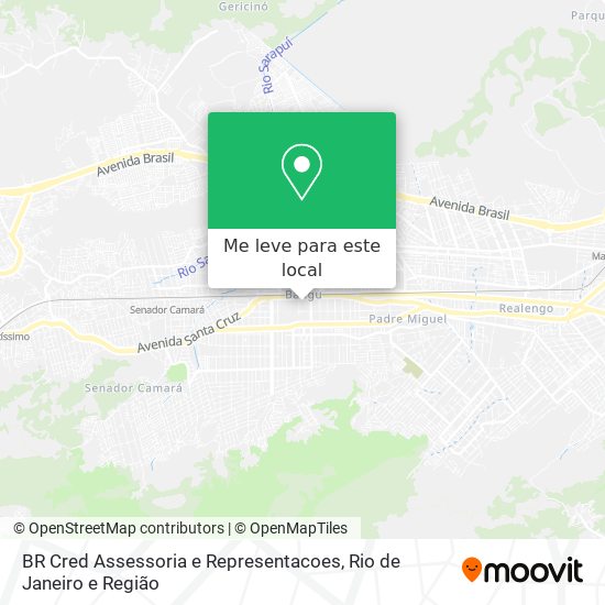 BR Cred Assessoria e Representacoes mapa