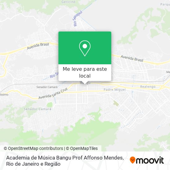 Academia de Música Bangu Prof Affonso Mendes mapa