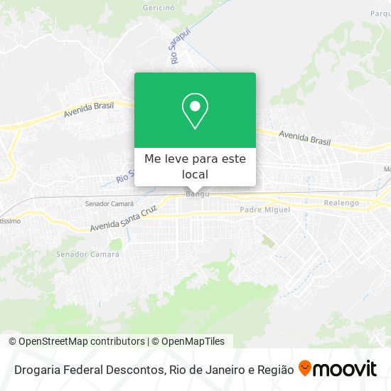 Drogaria Federal Descontos mapa