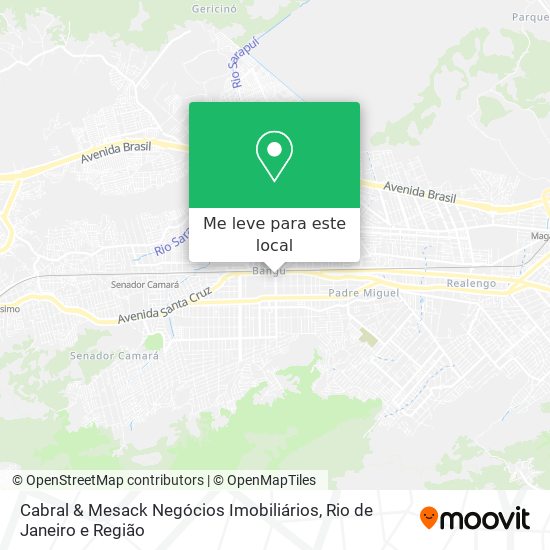 Cabral & Mesack Negócios Imobiliários mapa