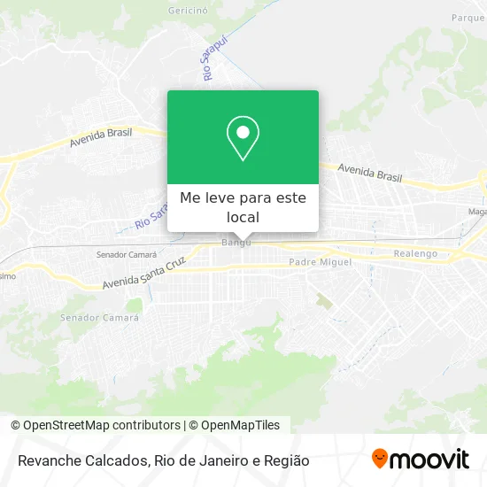 Revanche Calcados mapa