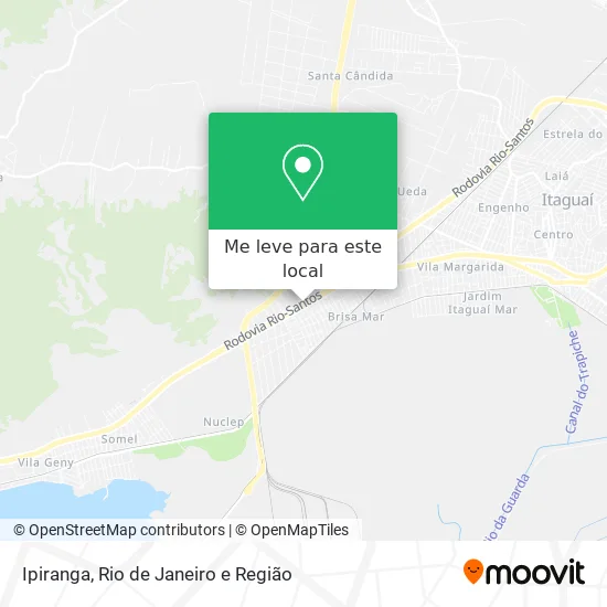 Ipiranga mapa