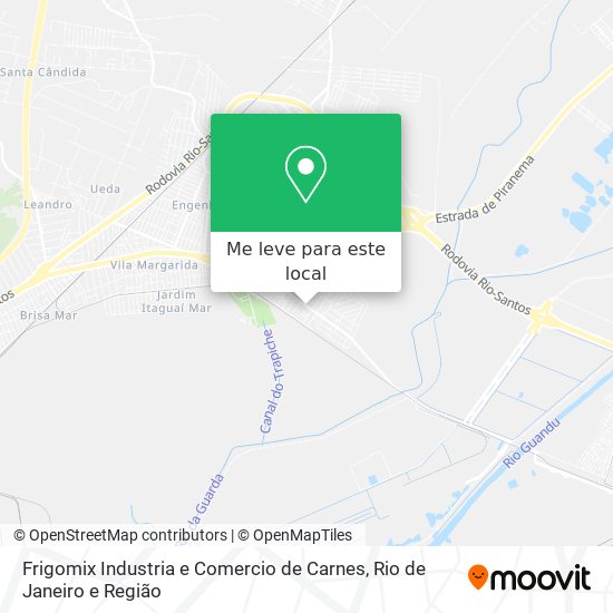 Frigomix Industria e Comercio de Carnes mapa