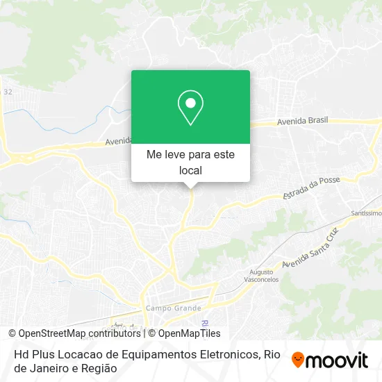 Hd Plus Locacao de Equipamentos Eletronicos mapa