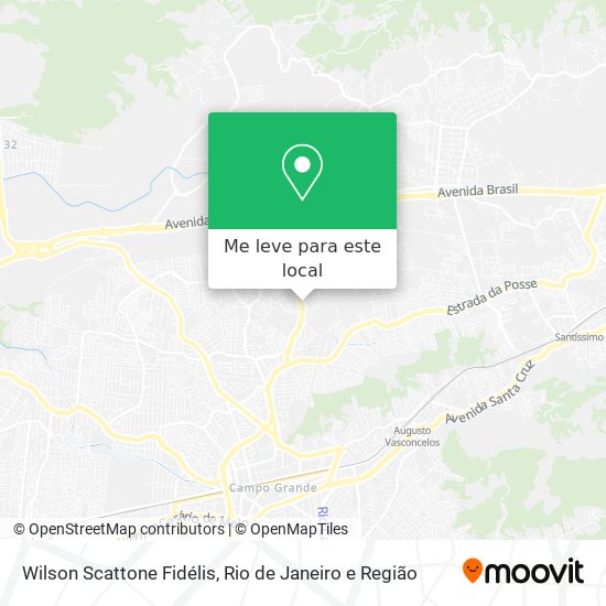 Wilson Scattone Fidélis mapa