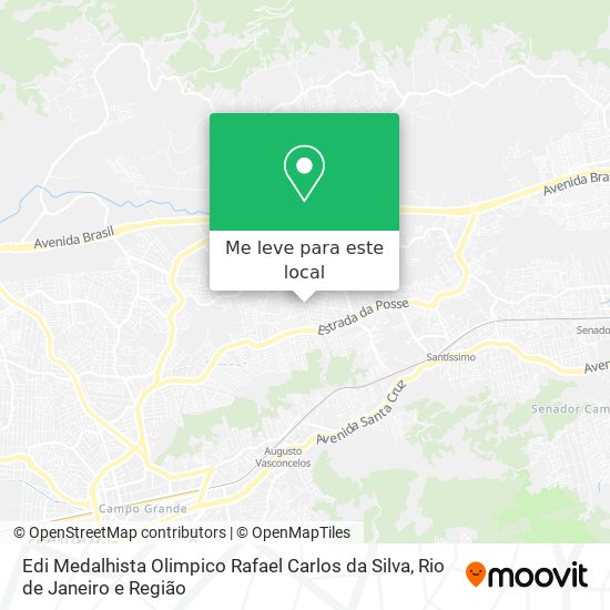 Edi Medalhista Olimpico Rafael Carlos da Silva mapa
