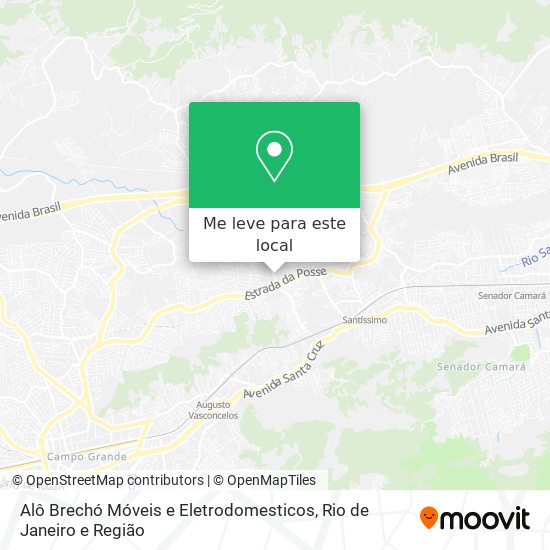 Alô Brechó Móveis e Eletrodomesticos mapa