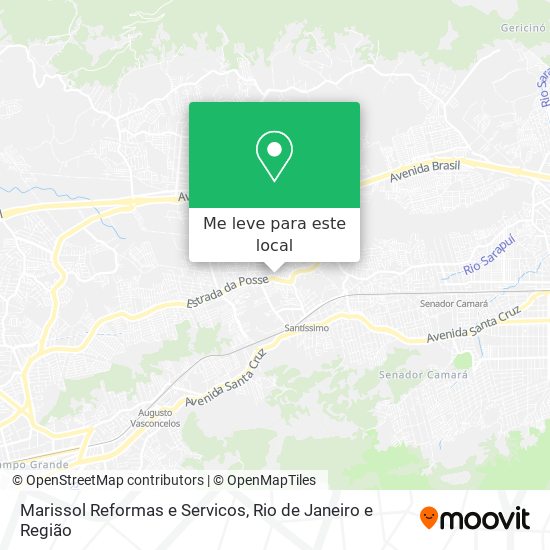 Marissol Reformas e Servicos mapa