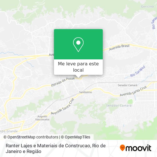 Ranter Lajes e Materiais de Construcao mapa