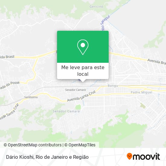 Dário Kioshi mapa