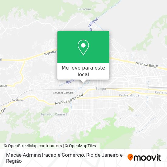 Macae Administracao e Comercio mapa