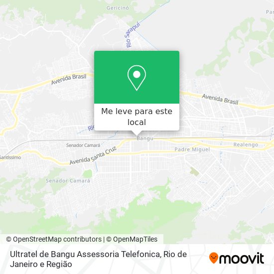 Ultratel de Bangu Assessoria Telefonica mapa