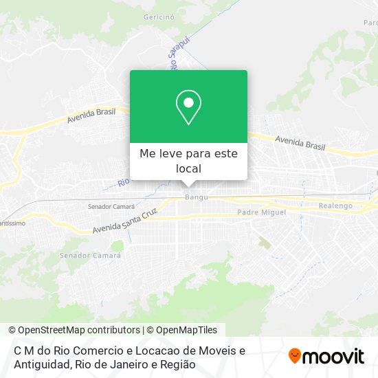 C M do Rio Comercio e Locacao de Moveis e Antiguidad mapa