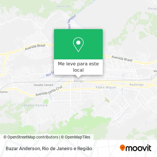 Bazar Anderson mapa