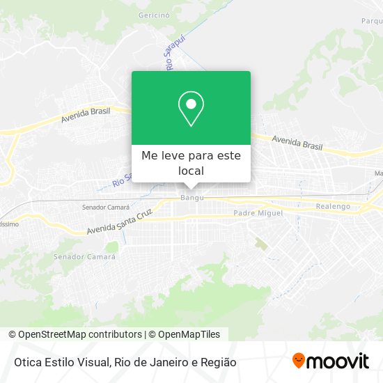 Otica Estilo Visual mapa