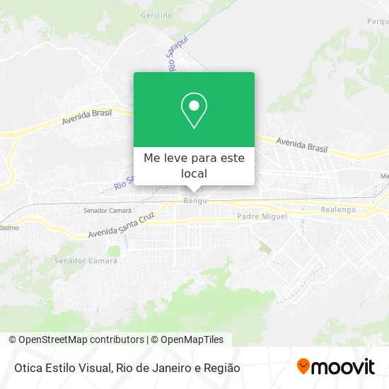 Otica Estilo Visual mapa