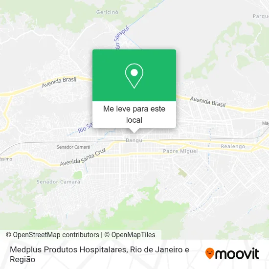Medplus Produtos Hospitalares mapa