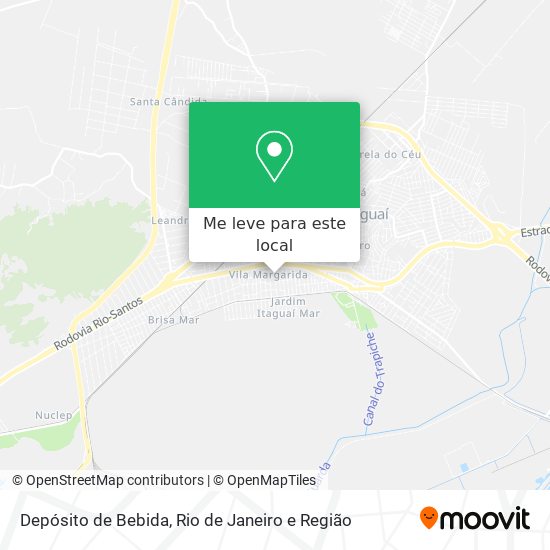 Depósito de Bebida mapa