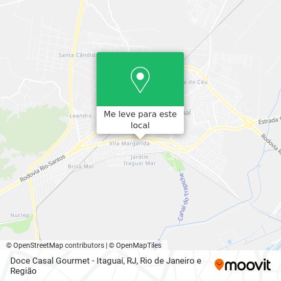 Doce Casal Gourmet - Itaguaí, RJ mapa