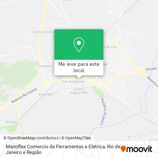 Manoflex Comercio de Ferramentas e Eletrica mapa