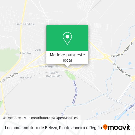Luciana's Instituto de Beleza mapa