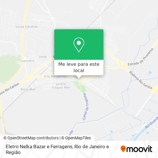 Eletro Nelka Bazar e Ferragens mapa