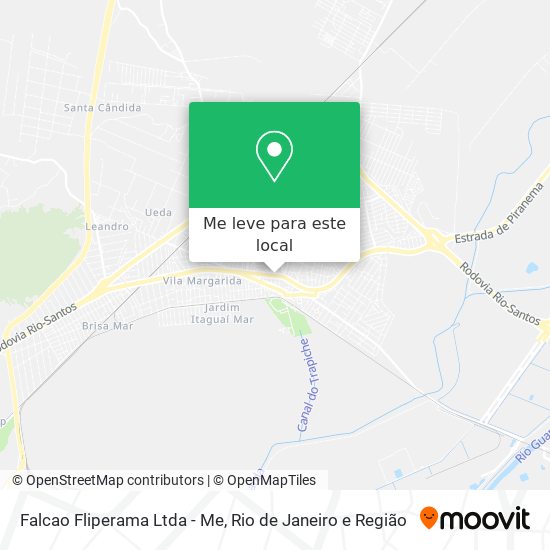 Falcao Fliperama Ltda - Me mapa