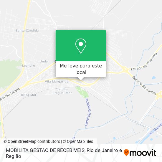 MOBILITA GESTAO DE RECEBIVEIS mapa