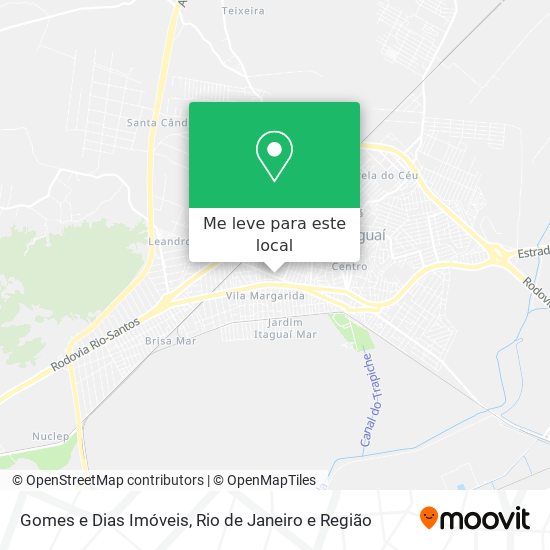 Gomes e Dias Imóveis mapa