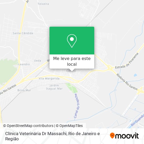 Clínica Veterinária Dr Massachi mapa