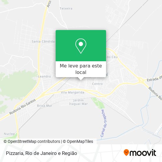 Pizzaria mapa