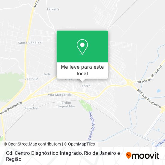 Cdi Centro Diagnóstico Integrado mapa