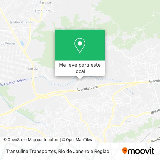 Transulina Transportes mapa