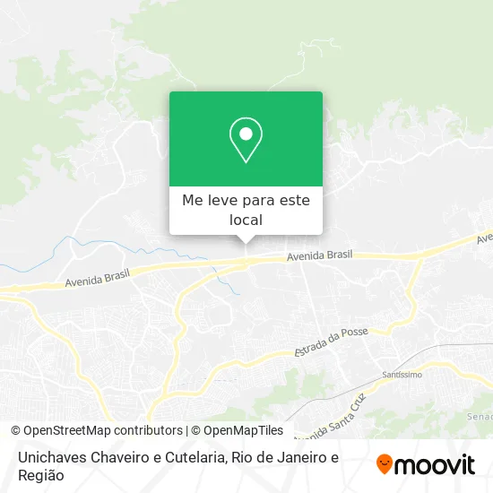 Unichaves Chaveiro e Cutelaria mapa
