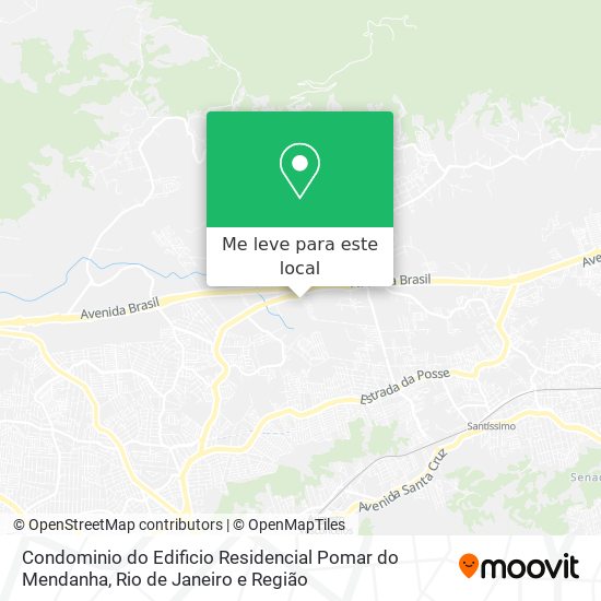 Condominio do Edificio Residencial Pomar do Mendanha mapa