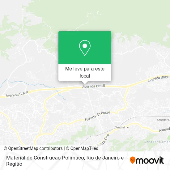 Material de Construcao Polimaco mapa