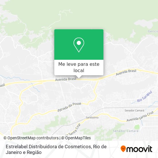 Estrelabel Distribuidora de Cosmeticos mapa