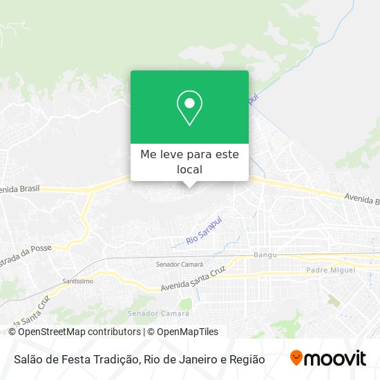 Salão de Festa Tradição mapa