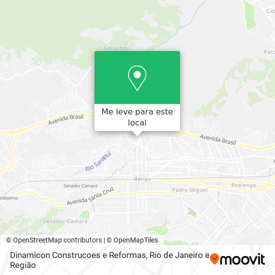 Dinamicon Construcoes e Reformas mapa