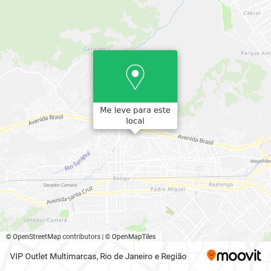 VIP Outlet Multimarcas mapa