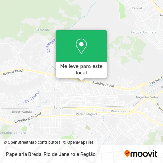 Papelaria Breda mapa