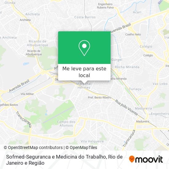 Sofmed-Seguranca e Medicina do Trabalho mapa