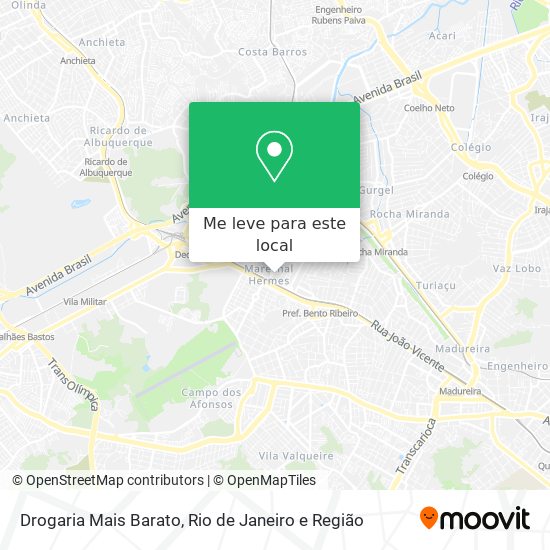 Drogaria Mais Barato mapa