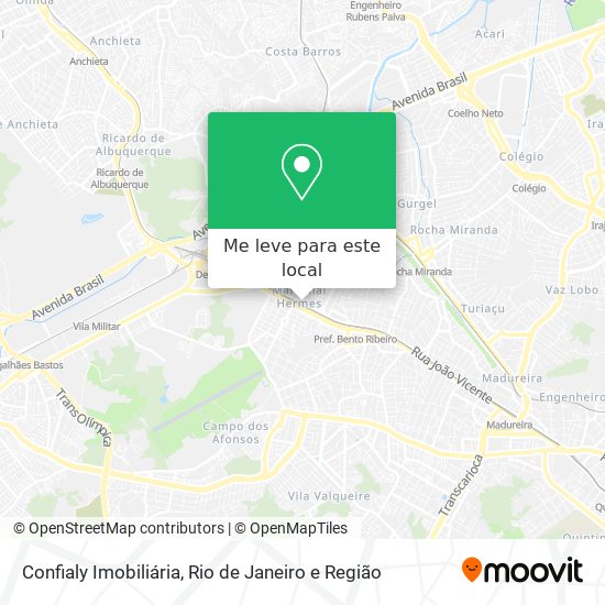 Confialy Imobiliária mapa