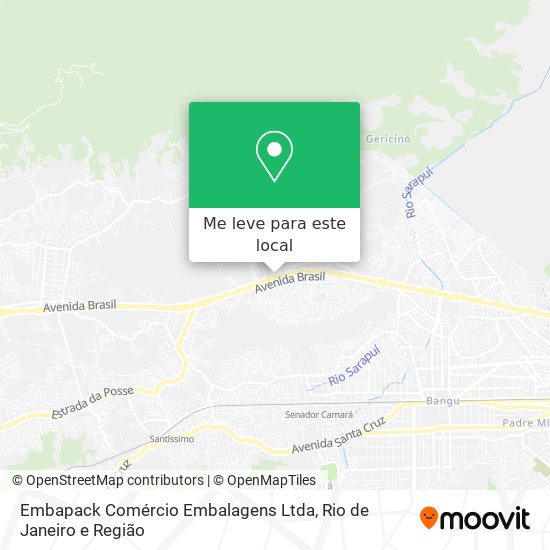 Embapack Comércio Embalagens Ltda mapa