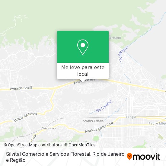 Silvital Comercio e Servicos Florestal mapa