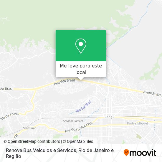 Renove Bus Veiculos e Servicos mapa