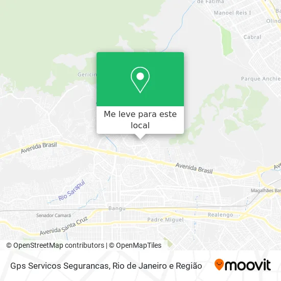 Gps Servicos Segurancas mapa