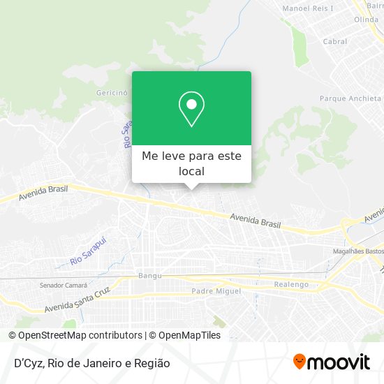 D’Cyz mapa