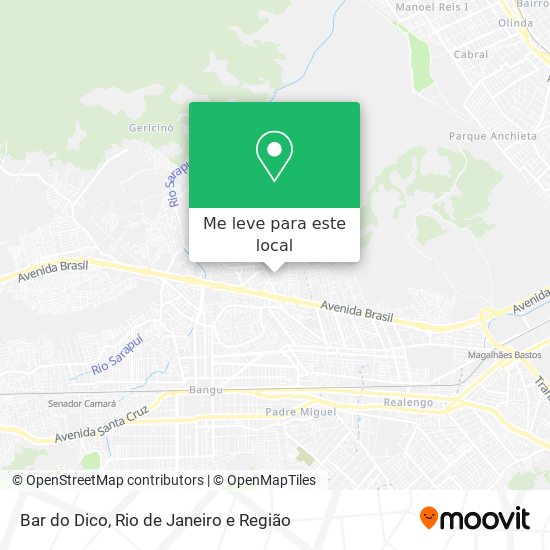 Bar do Dico mapa